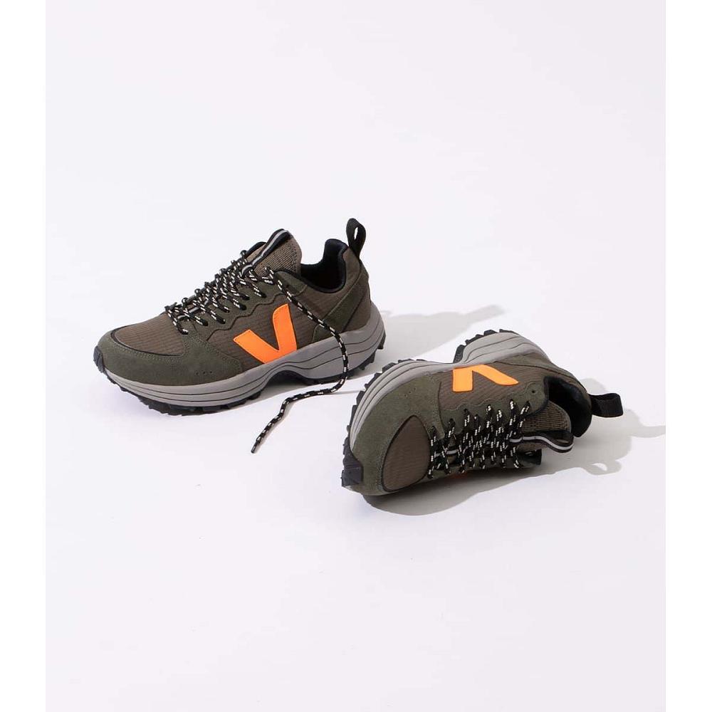 Women's Veja VENTURI RIPSTOP Running Shoes Olive | SG 452EBC